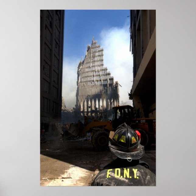 Poster Combatente de incêndio e restante (Frente)