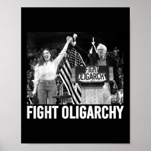 Poster Combater O Protesto Da Oligarchy E Resistir A Bern