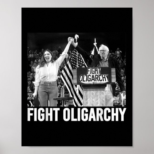 Poster Combater O Protesto Da Oligarchy E Resistir A Bern (Frente)