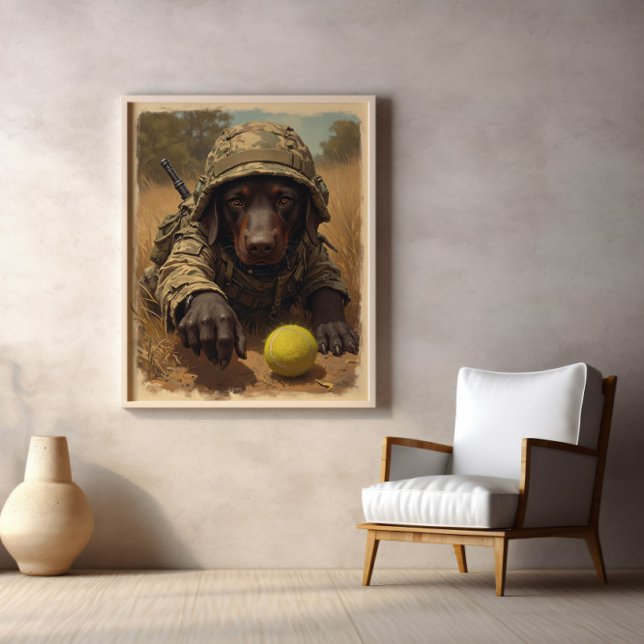 Poster Combater: Pronto, Aim, Wag (Criador carregado)