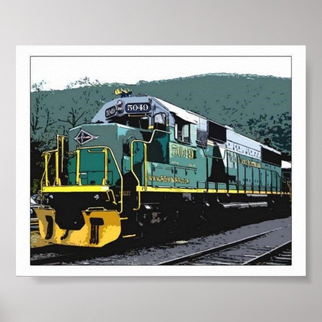 Póster Comboio (Frente)