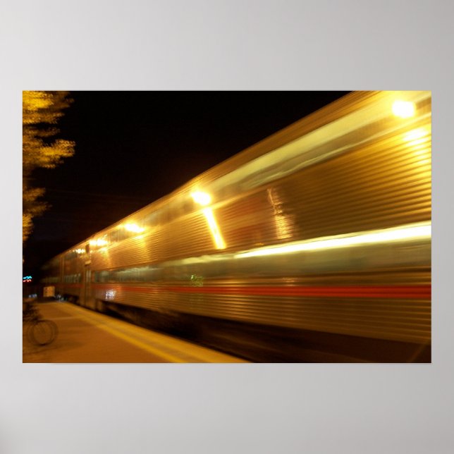 Póster Comboio a bala (Frente)