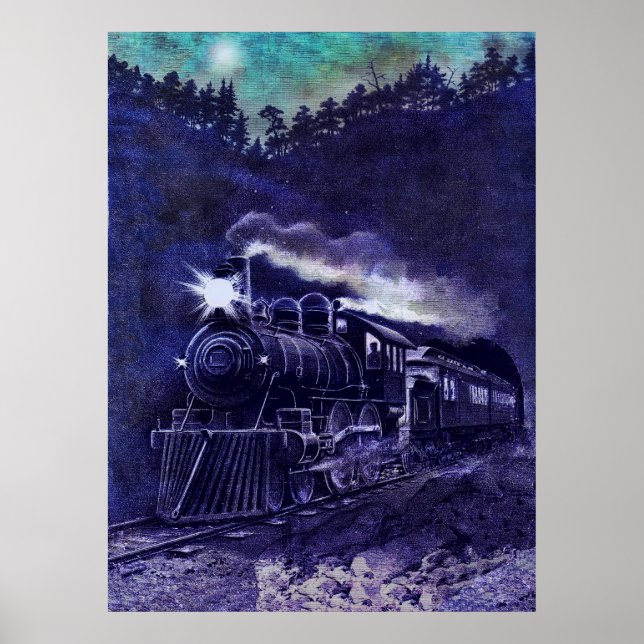 Póster Comboio à meia-noite (Frente)