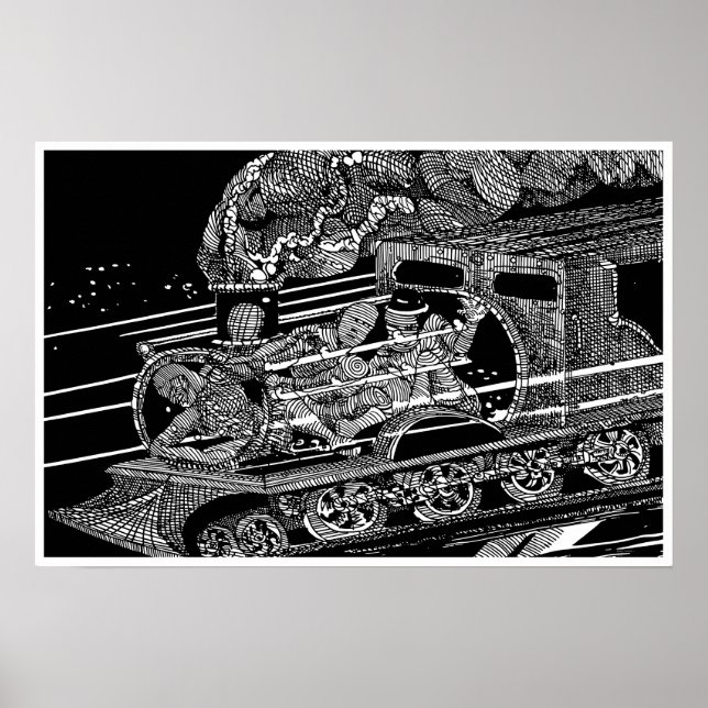 POSTER COMBOIO A VAPOR (Frente)