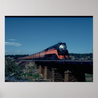 Póster Comboio "Daylight" da SP, liderado por 4-8-4 #449_