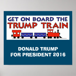 POSTER COMBOIO DE TRUMP