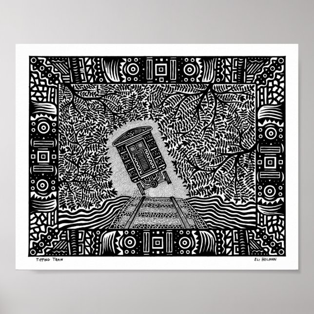 Poster Comboio-embutido (Frente)