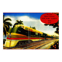 Comboio especial Vintage Orange Blossom 1939