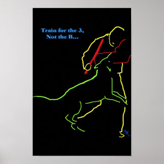 Poster Comboio para 3