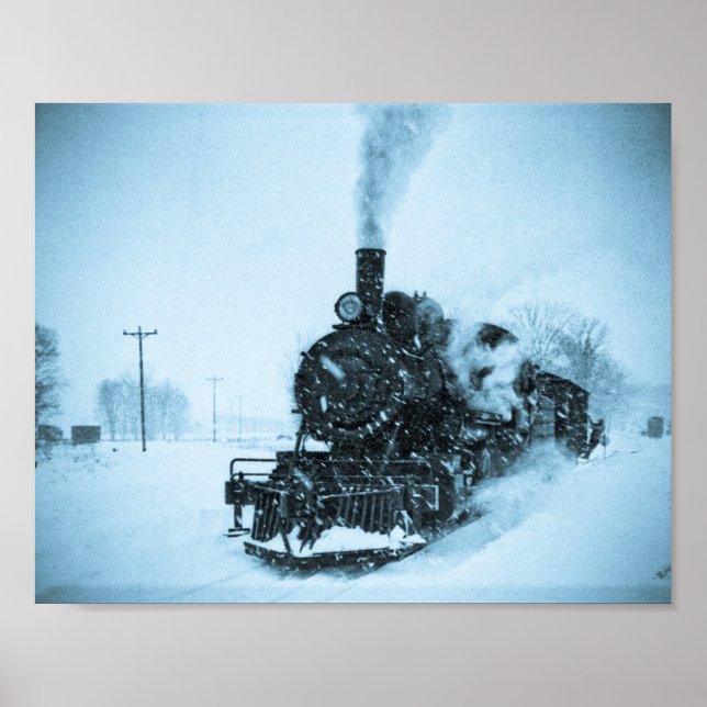 Poster Comboio Snowbound (Frente)