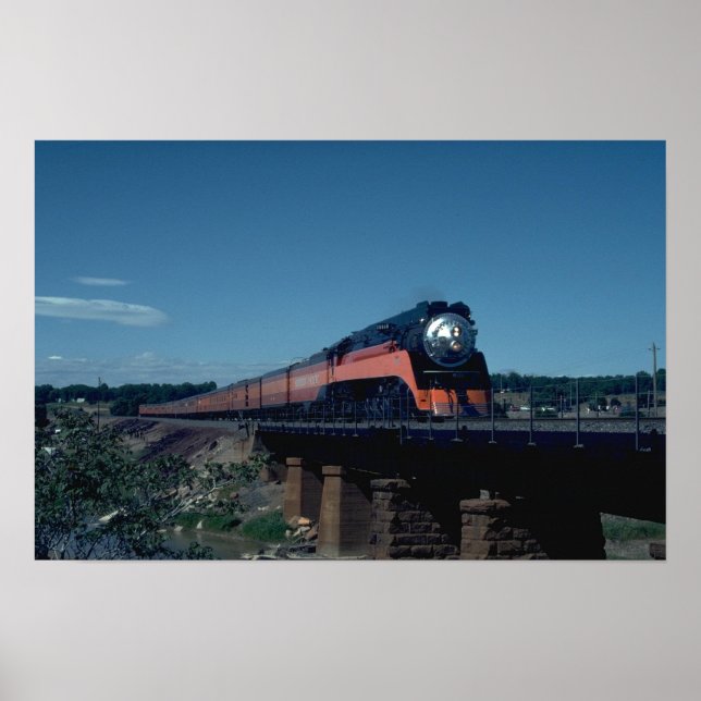 Póster Comboio SP "Daylight", liderado por 4-8-4 (Frente)