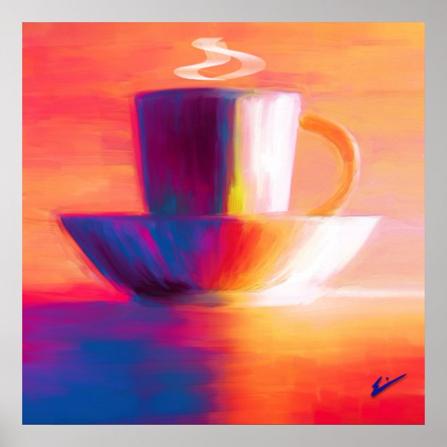 Póster Combustível da manhã (Frente)