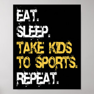 Poster Come sono leva crianças para esportes repetem dive