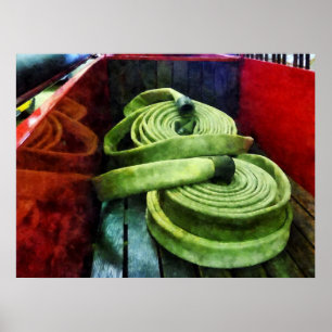 Poster COMEÇAR SOB $20 - mangueiras de fogo Coiled
