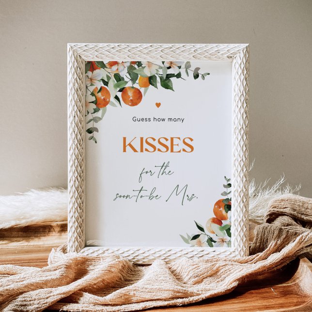 Poster Comece a apertar quantos beijos o jogo de chá de p (Criador carregado)