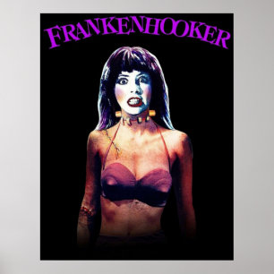 Poster Comédia De Horror Clássico De Cultura De Frankenho