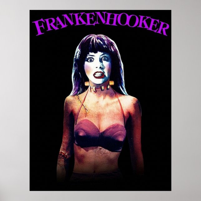 Poster Comédia De Horror Clássico De Cultura De Frankenho (Frente)