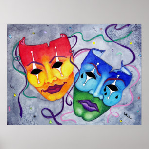 Poster Comédia e Tragédia