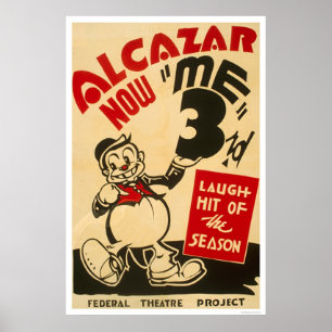 Poster Comédia federal do teatro WPA 1938