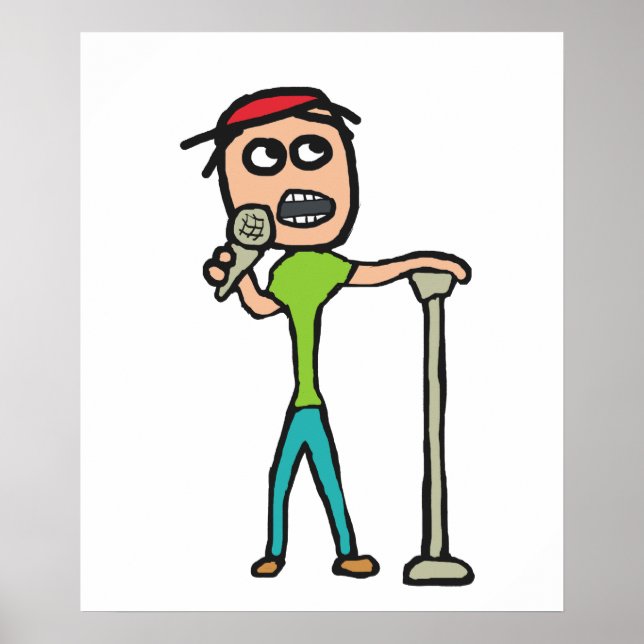 Poster Comédia Stand Up (Frente)