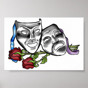 Poster Comédia/Tragédia