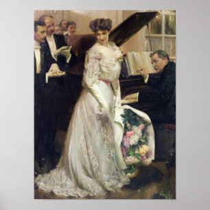 Póster Comemorada, 1906