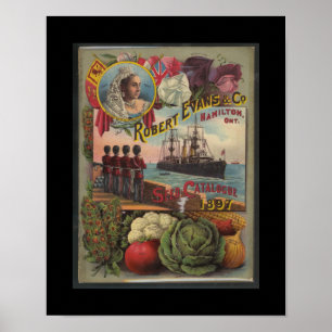 Poster Comemorando a rainha Victoria