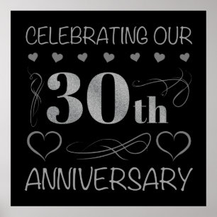 Poster Comemorando nosso 30o aniversário