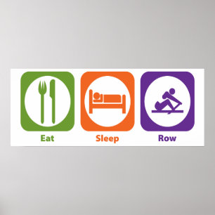 Póster Comer Fila do Sono