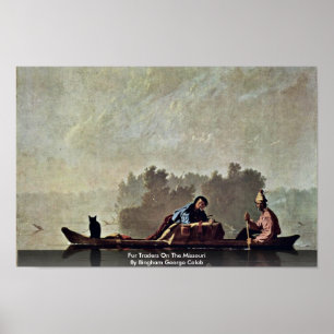 Póster Comerciantes da pele no Missouri
