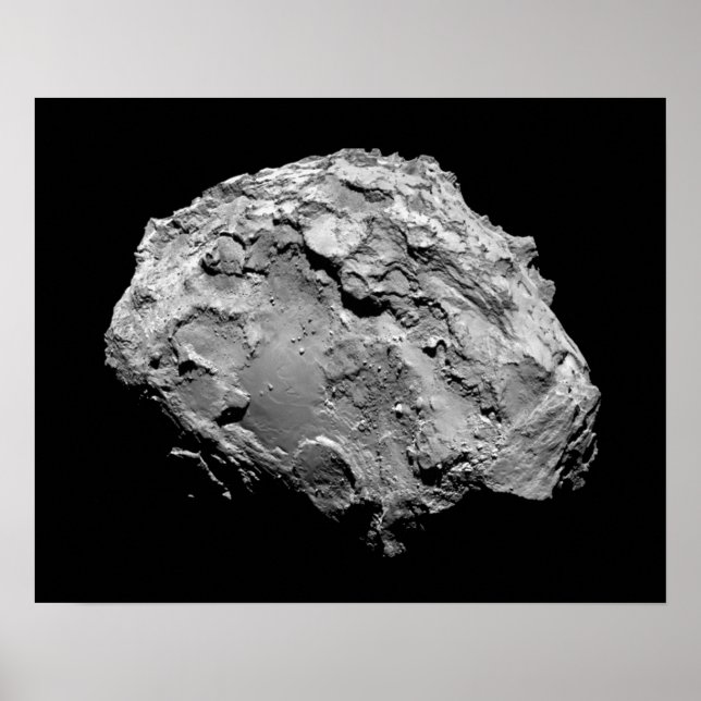 Póster Comet 67P Churyumov-Gerasimenko Rosetta Mission (Frente)