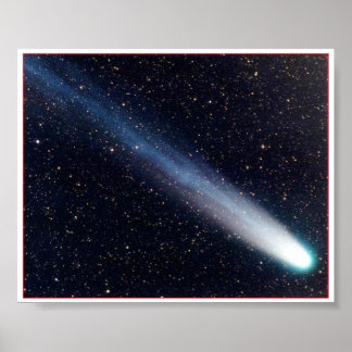 Póster Comet Hyakutake