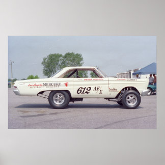 Poster Cometa de Mercúrio A F/X - Arrasto de Vintagem