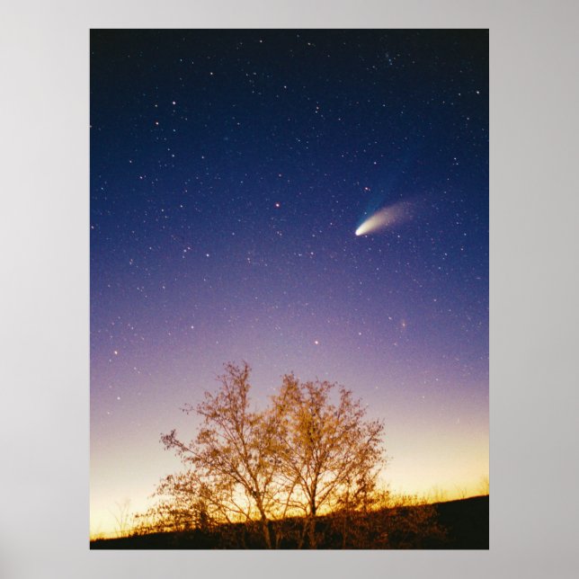 Poster Cometa Hale Bopp (Frente)