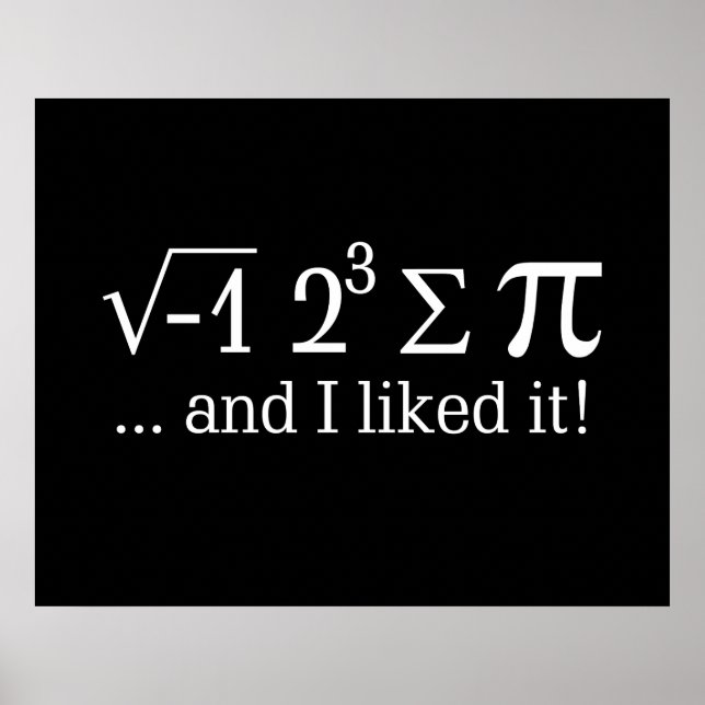 Póster Comi torta e gostei. (Frente)