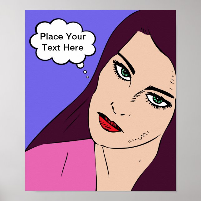 Póster Comics Girl #1 (Frente)