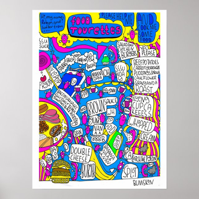 Póster comida (Frente)