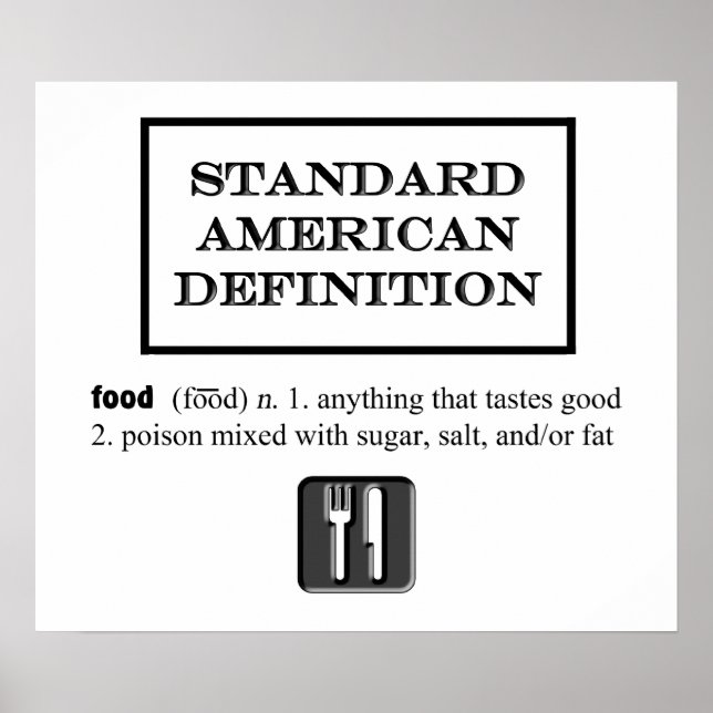 Póster Comida? (Frente)