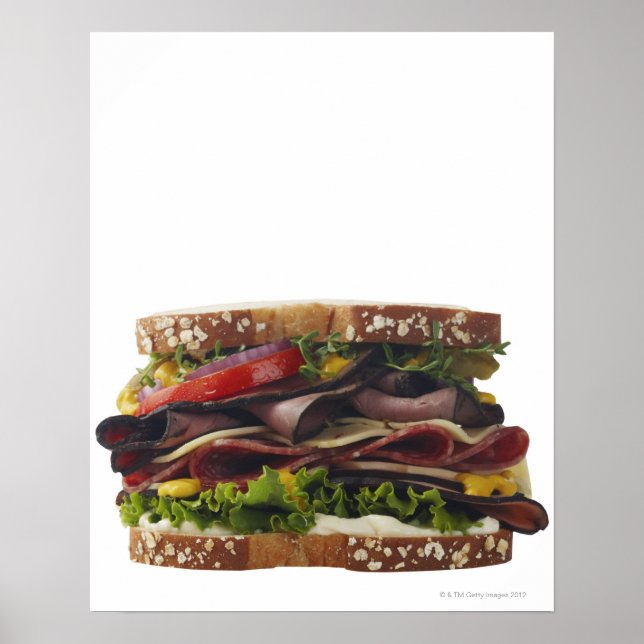 Póster Comida, Comida E Bebida, Trigo, Pão, Aveia, Mayo,  (Frente)