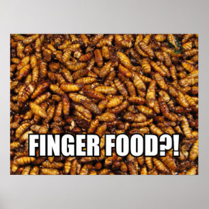 POSTER COMIDA DE DEDO?! MEME