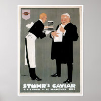 Comida e arte do Peixe Caviar de Stuhr