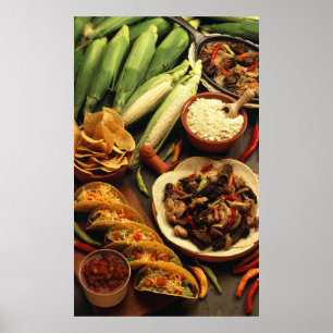 Poster Comida mexicana