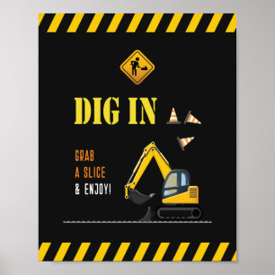 Poster Comida moderna sinaliza decência do Partido da Con