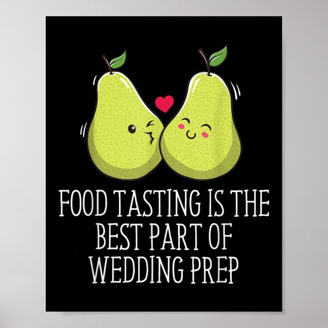 Poster Comida Provando Melhor Parte Do Casamento De Boate (Frente)