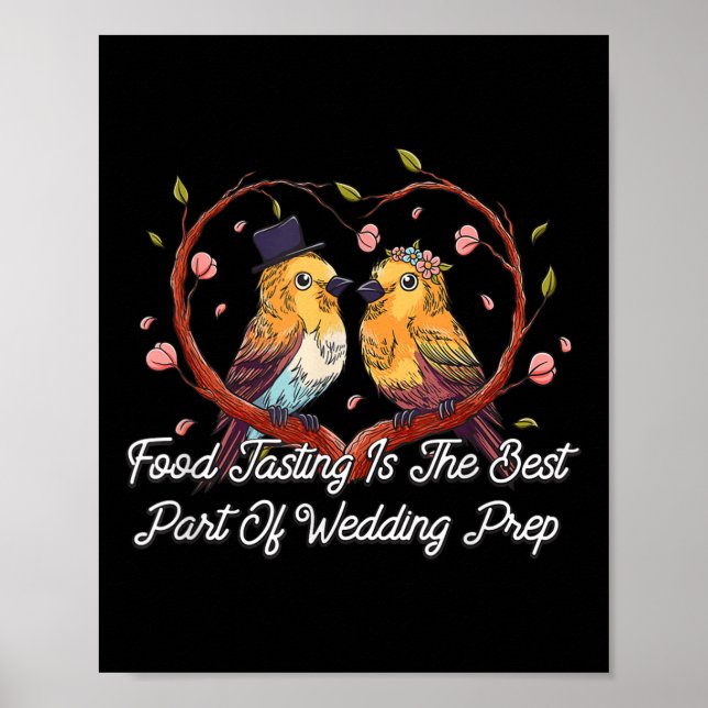 Poster Comida Provando Melhor Parte Do Casamento De Boate (Frente)