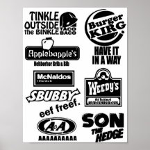 Comida rápida falsa