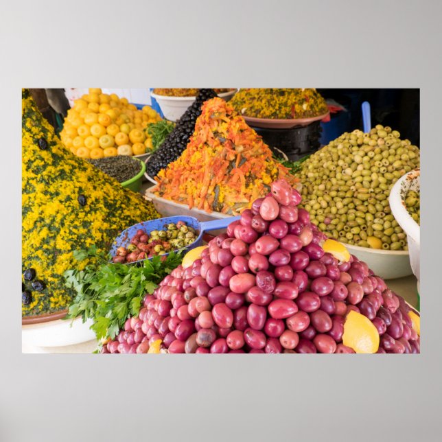 Poster Comida Selecionada No Mercado (Frente)