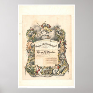 Poster Comitê da vigilância de San Francisco (1825A)