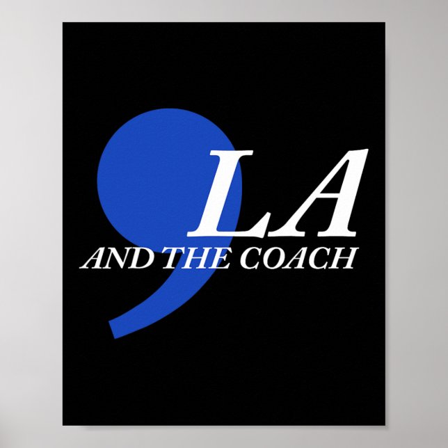 Poster Comma La E O Treinador (Frente)