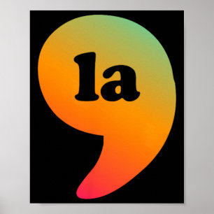 Poster Comma La Kamala 2024